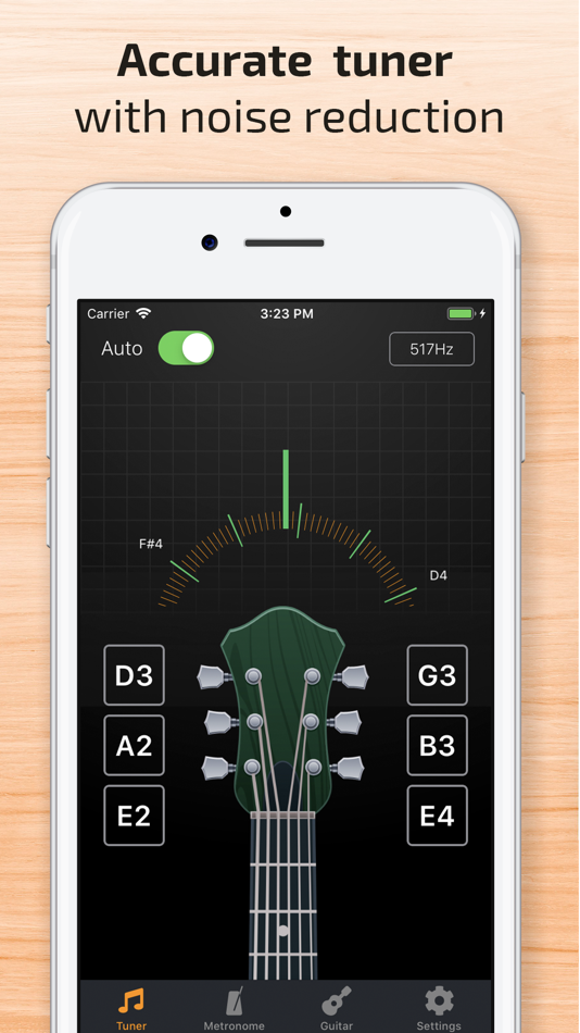 Guitar Tuner & Tempo Metronome - 1.6 - (iOS)