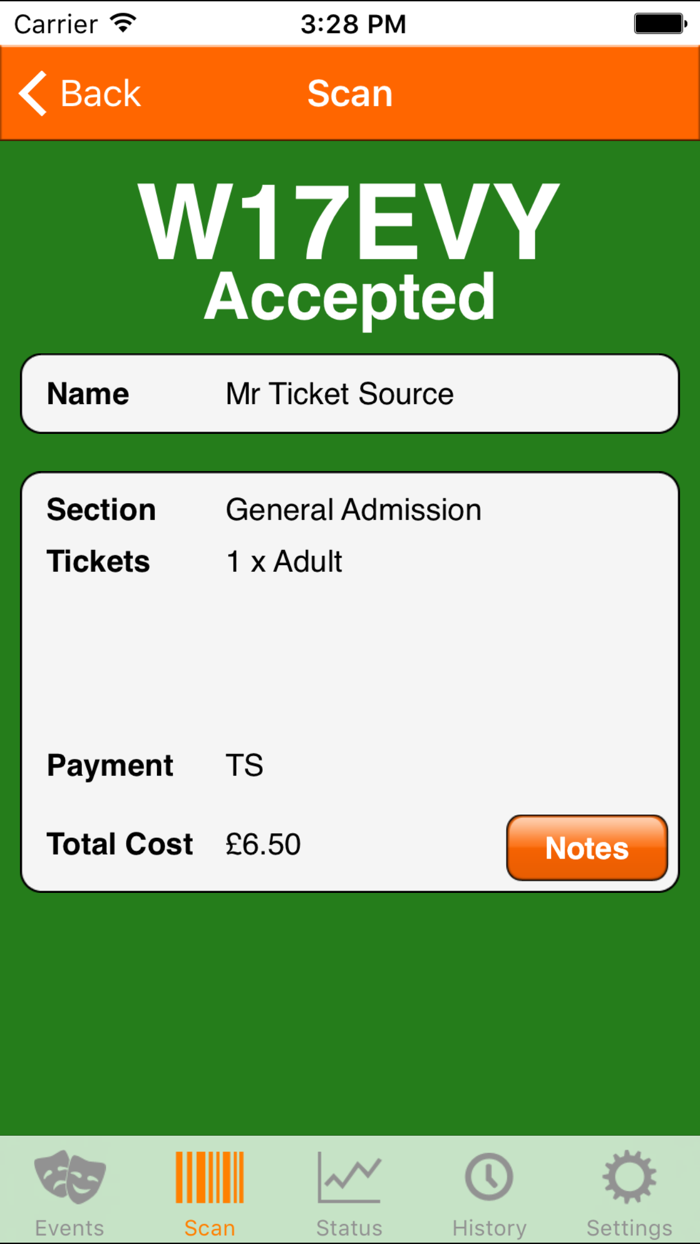 TicketSource Express