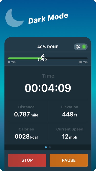 Bicycle ride tracker PRO Screenshot