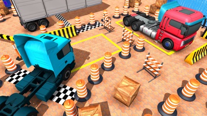 Euro Truck Parking Games Screenshot