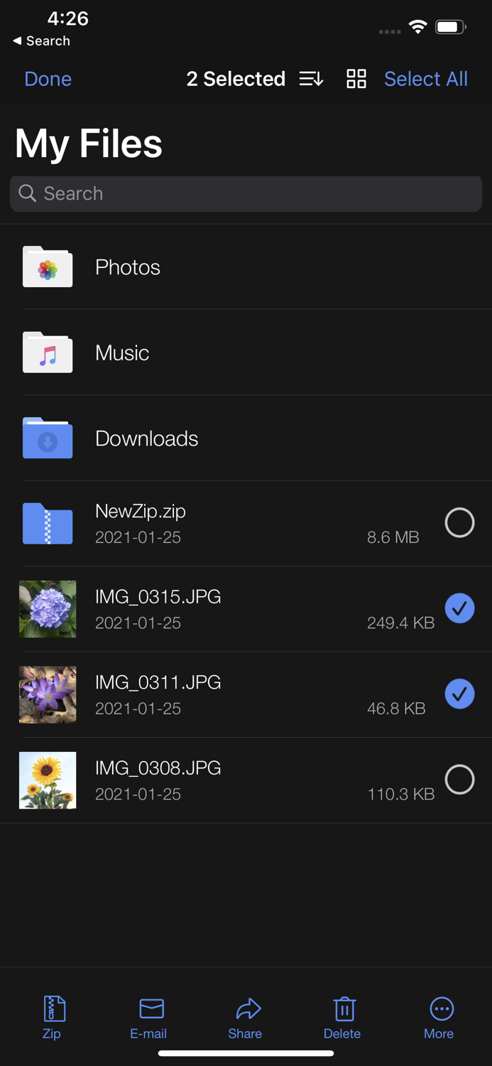 WinZip 1 zip and unzip tool