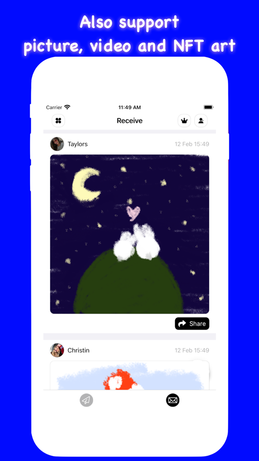 #2. Note Widget - Love Drawing (iOS) 由: KYOTO K.K.