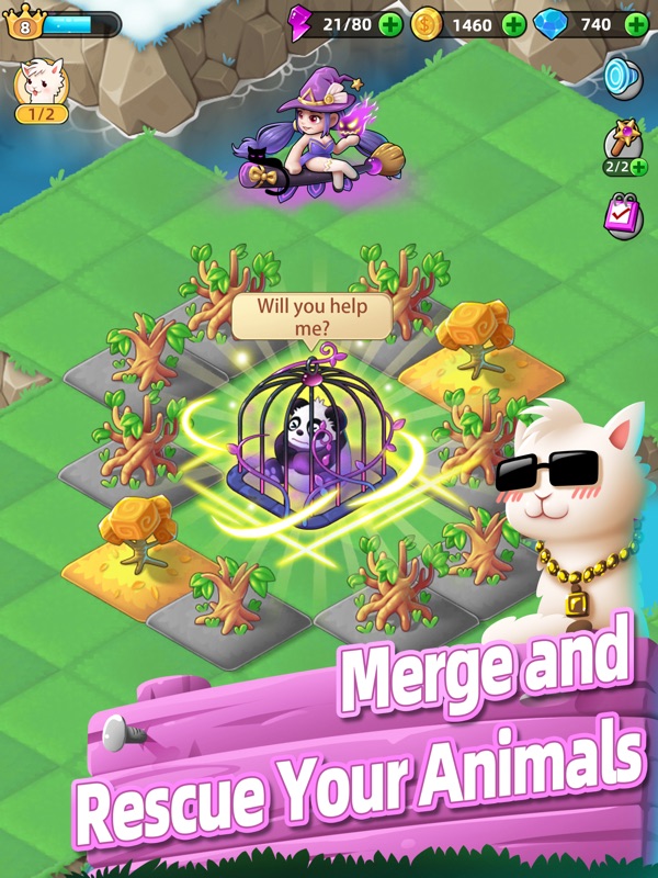 Merge Animals - Match & Merge screenshot 11