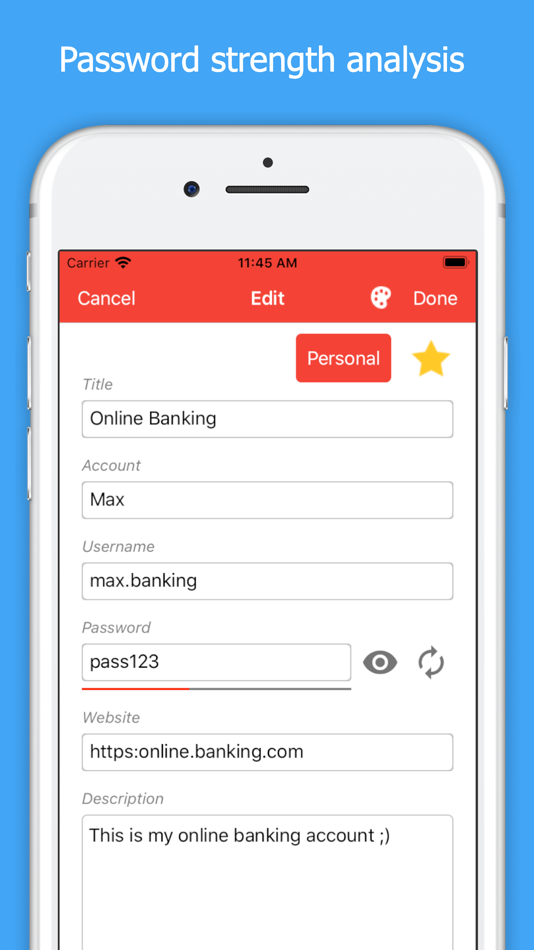 #9. My Passwords Manager (iOS) 由: Nikos Grammatikopoulos