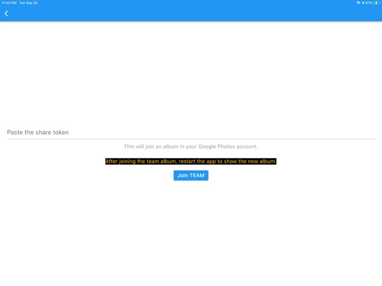 Go My Teams iPad screenshot 5 - Photo & Video app