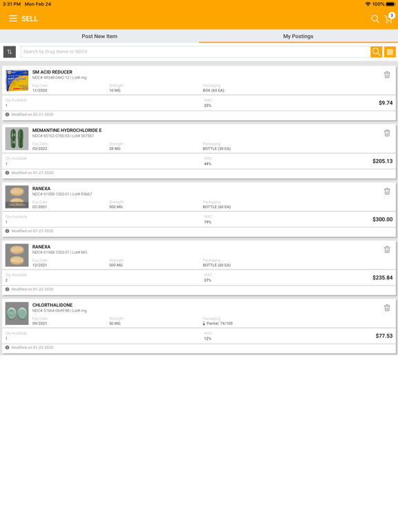 MatchRX iPad screenshot 8 - Medical app