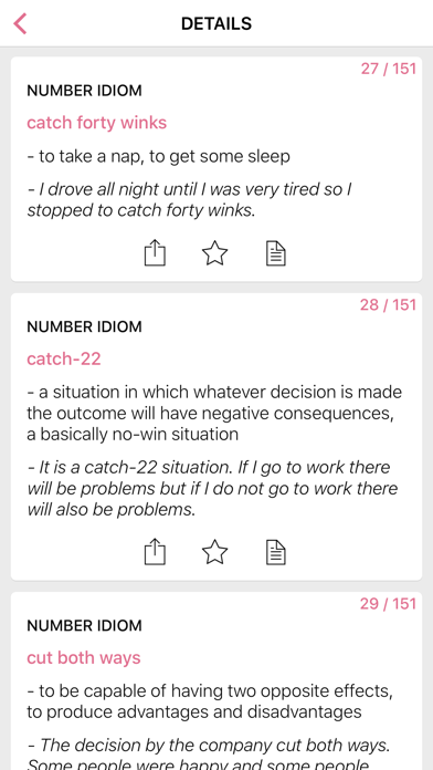 Legal Number idioms in English Screenshot