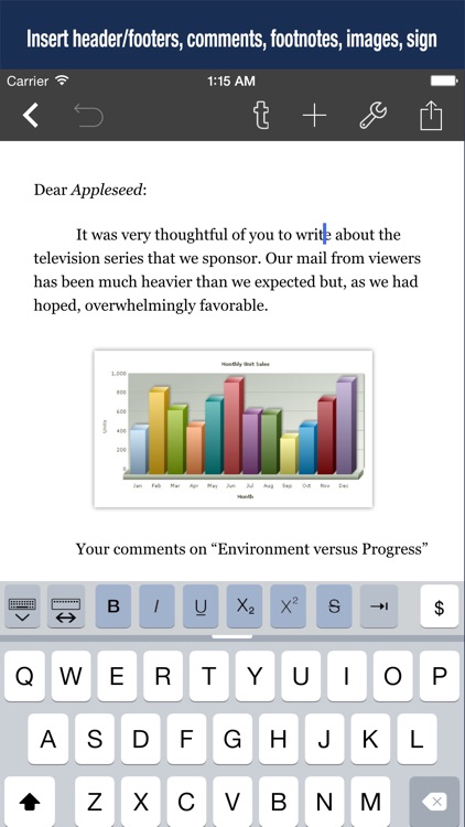 Word Processor - Textilus Pro