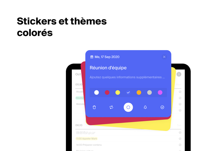 ‎Tweek: Calendrier, Agenda Capture d'écran