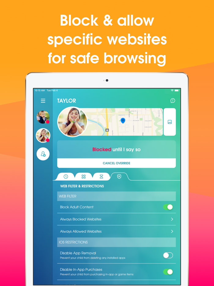 Parental Control App - OurPact