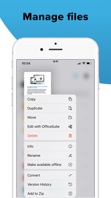 MobiDrive Cloud Storage & Sync Screenshot