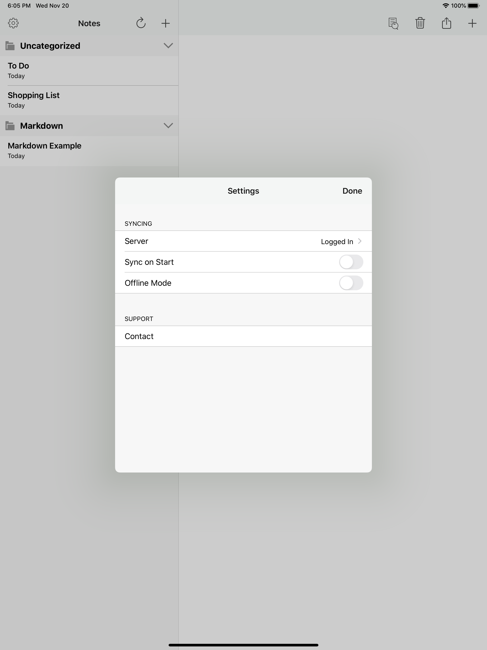 Nextcloud Notes