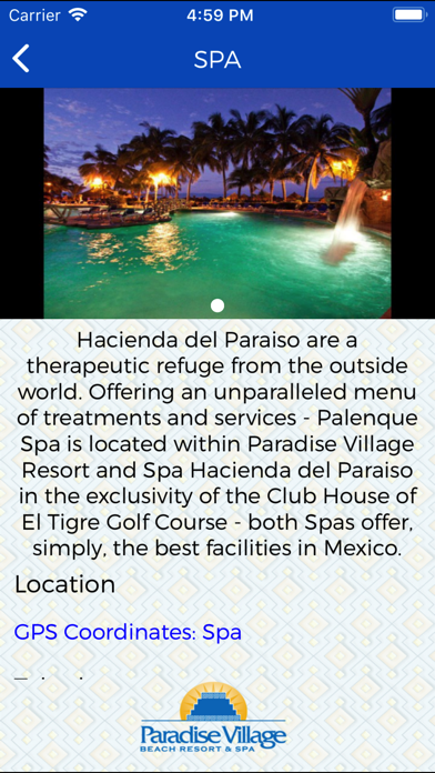 Paradise Village Resort & Spa Screenshot