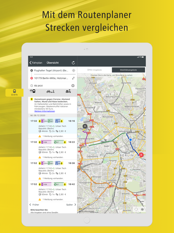 Screenshot #6 pour BVG Fahrinfo: ÖPNV Berlin