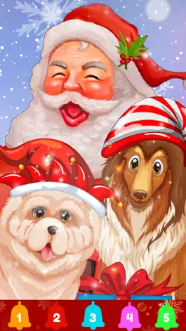 Game screenshot Paint Book Christmas Edition hack