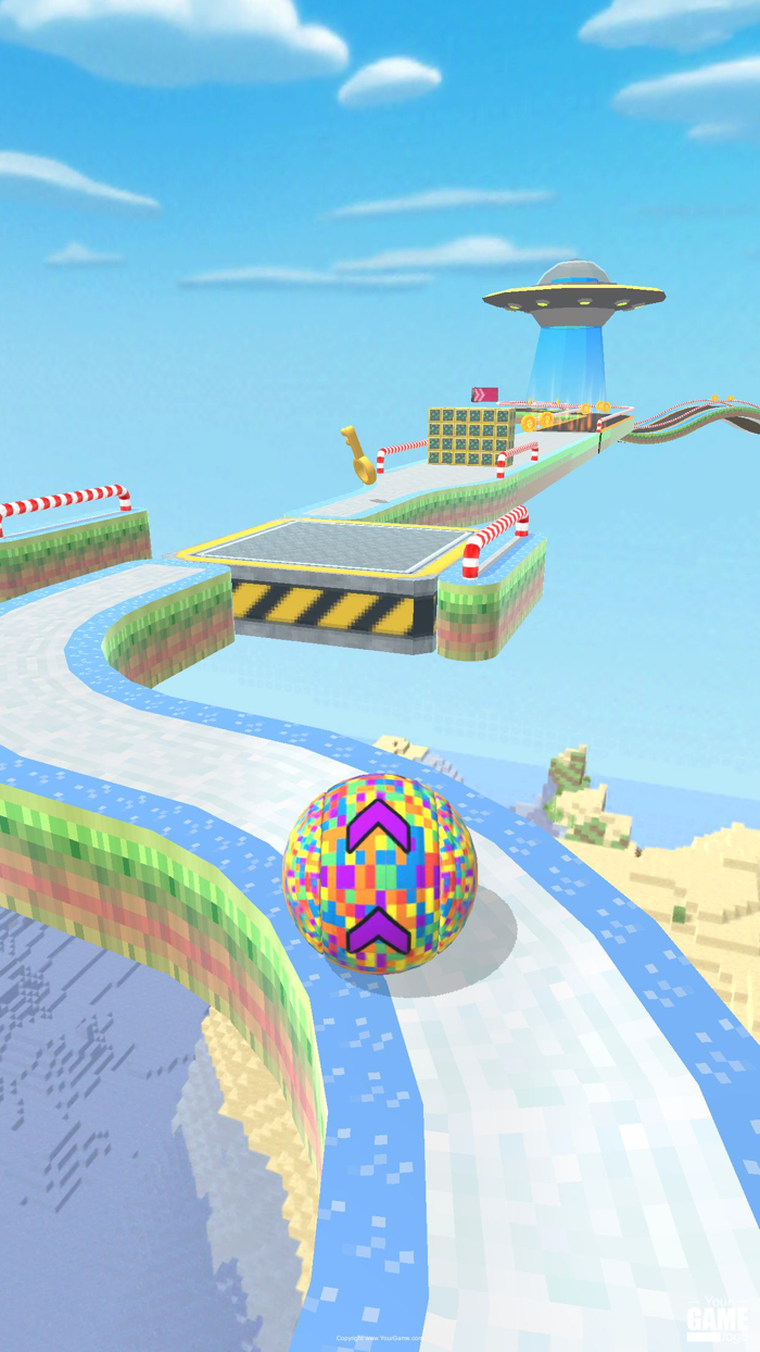 Fly Ball Sky Parkour