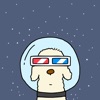 Galaxy Dog 3D Moving! icon