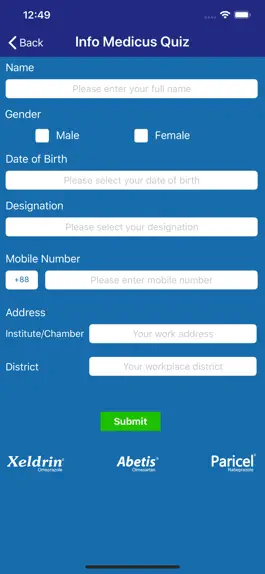 Game screenshot Info Medicus Quiz hack