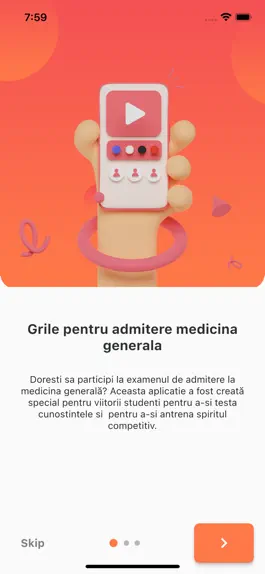 Game screenshot Grile Admitere Medicina mod apk