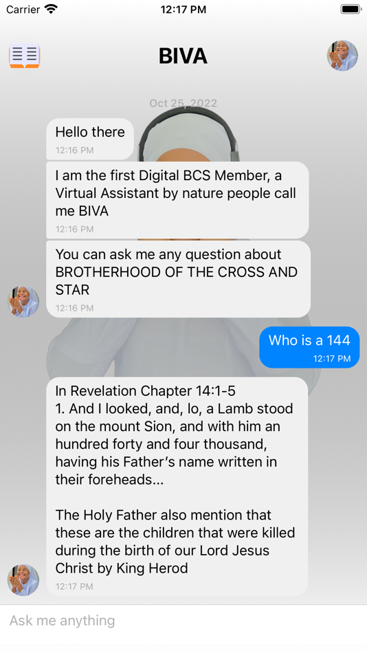 #3. BCS EVA (iOS) 由: Oku Akpabio