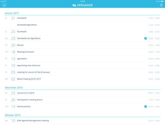 Screenshot #5 pour Vergader