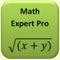 The application "math expert pro" is a collection of formulas out of mathematics and physics