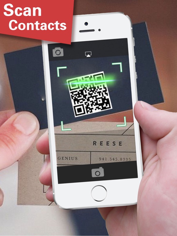 QR Code Reader - Quick Scanner iPad screenshot 4 - Reference app