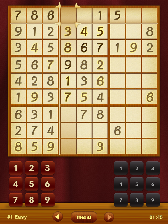 Sudoku Free HD screenshot 1