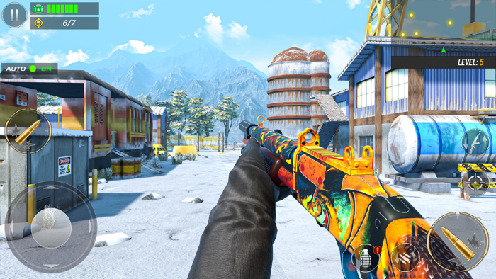 FPS Gun Shooting Game 3D