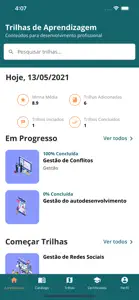 Trilhas de Aprendizagem screenshot #4 for iPhone