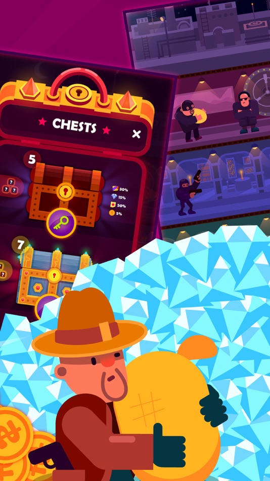 #4. Idle Mafia: Empire Simulator (iOS) 来自: Aliaksandr Prakarym
