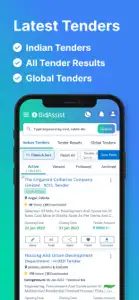 BidAssist - Search Govt Tender screenshot #1 for iPhone