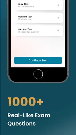 Game screenshot PERT Practice Test 2022 apk