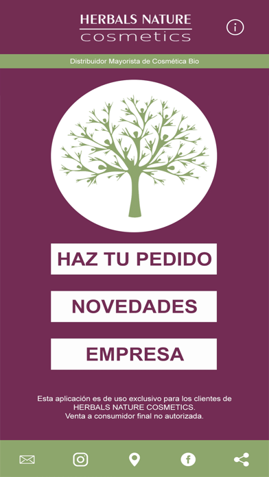 Screenshot #1 pour HERBALS NATURE COSMETICS