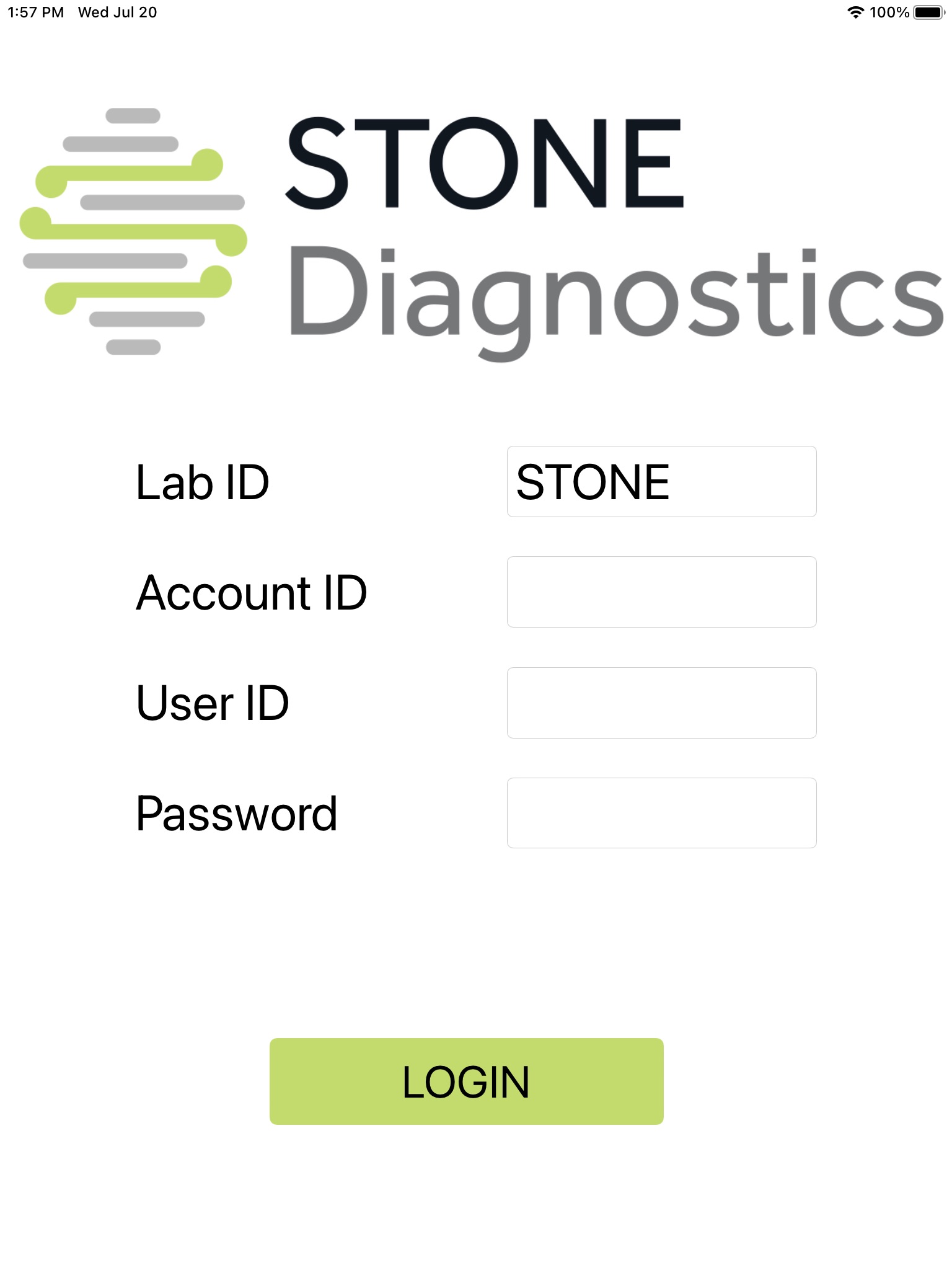 My STONE Diagnostics screenshot 2