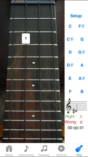 Ukulele Fretboard Addict Lite screenshot 1