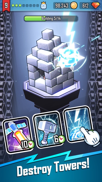 Blocky Towers: Idle Crafting screenshot-3