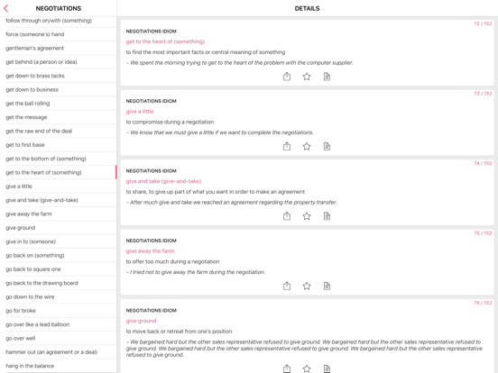 Screenshot #4 pour Business - Negotiation idioms