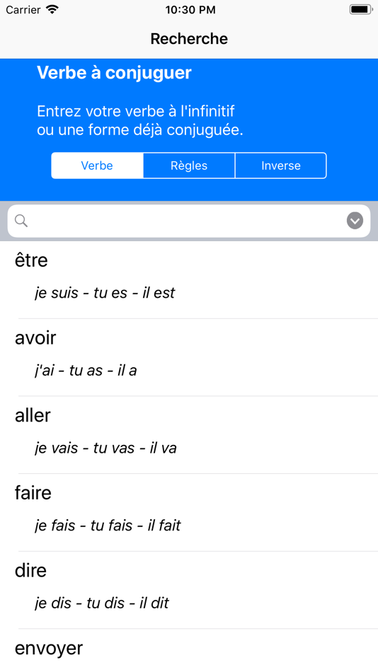 #1. Le Conjugueur (macOS) 由: Brewalan Le Dru
