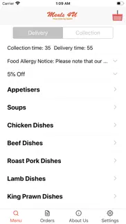 meals 4u.net iphone screenshot 1