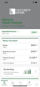 Security Bank USA Mobile screenshot #2 for iPhone