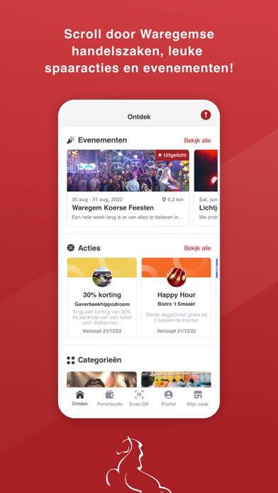 Waregem app Screenshot
