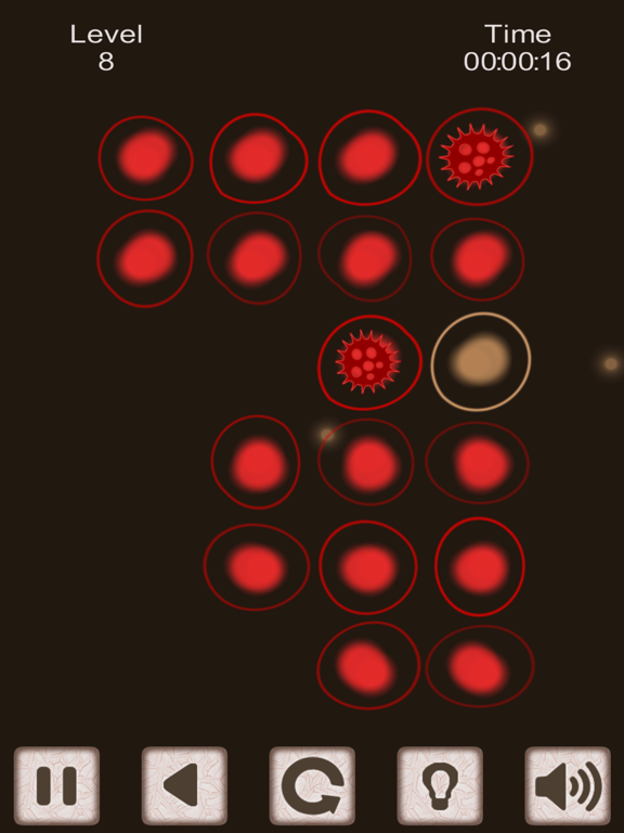 Fill the area iPad screenshot