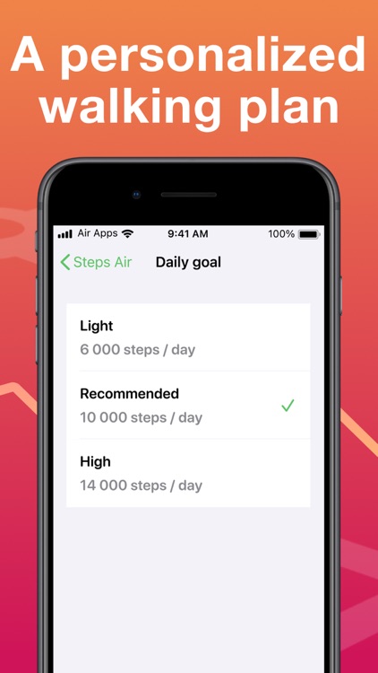 Steps Air: Step & Walk Tracker screenshot-9