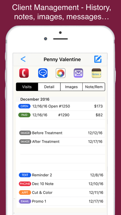 Skincare Pro Business Manager Screenshot