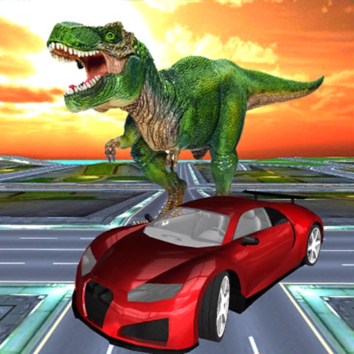 Dinosaur Car Parking Simulator