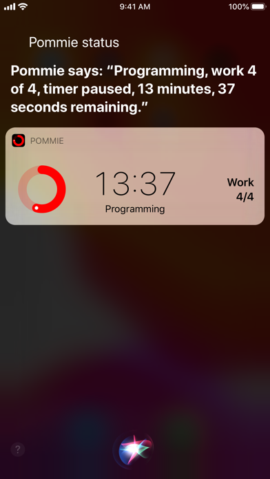 Pommie - Pomodoro Timer Screenshot