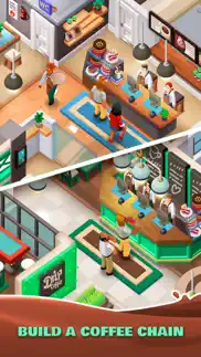 idle coffee shop tycoon - game iphone screenshot 2