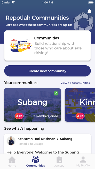 RepotLah! - Your Voice. Screenshot