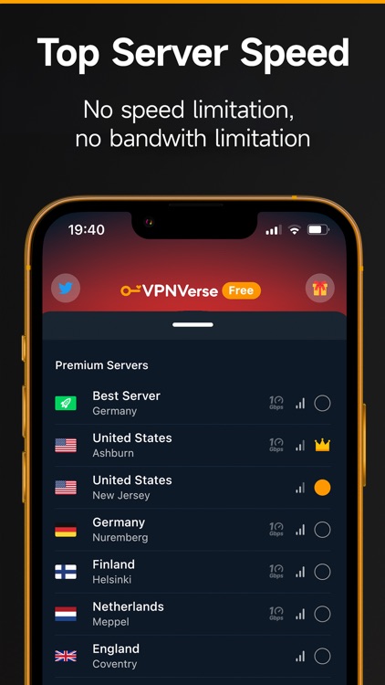 VPNVerse - VPN for iPhone screenshot-3